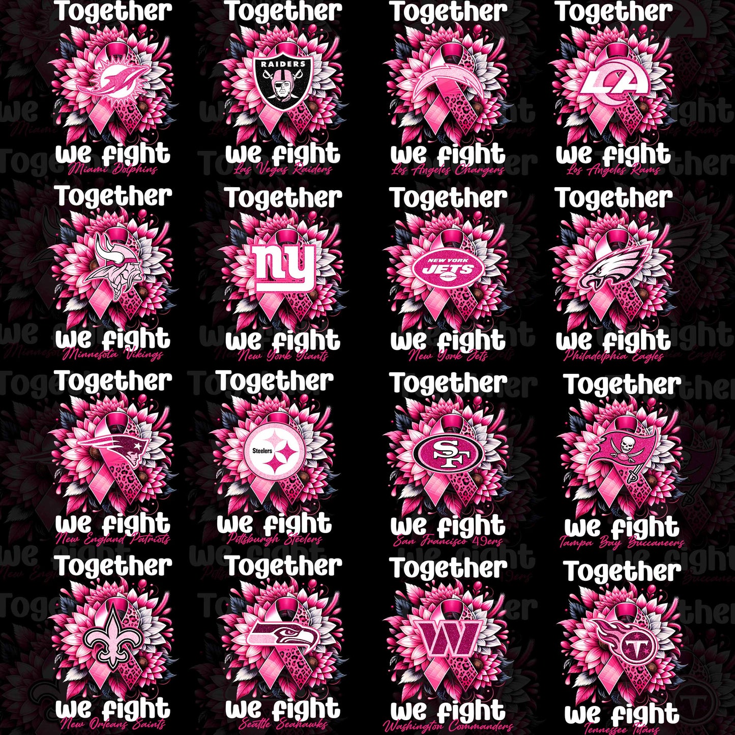 32 NFL Breast Cancer T Shirt Designs