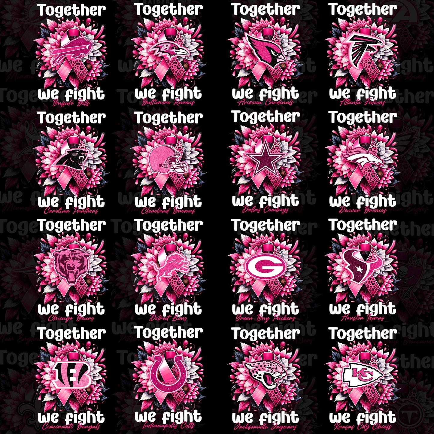 32 NFL Breast Cancer T Shirt Designs
