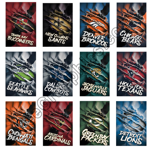 32 NFL Poster Designs