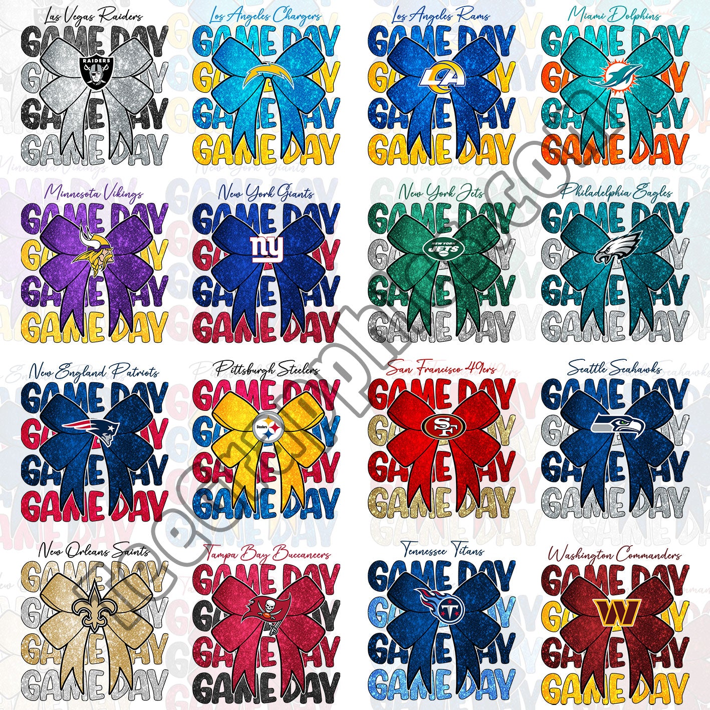32 Game DAY NFL T Shirt Designs