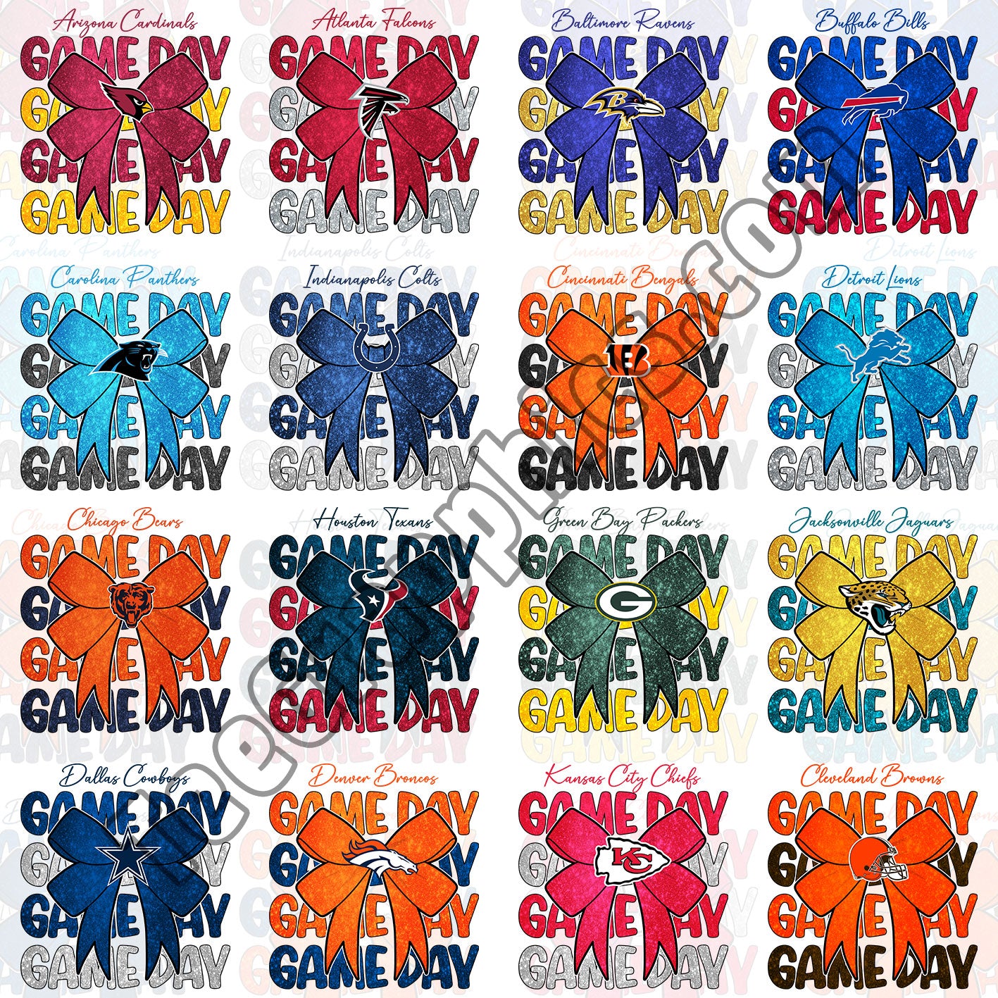 32 Game DAY NFL T Shirt Designs