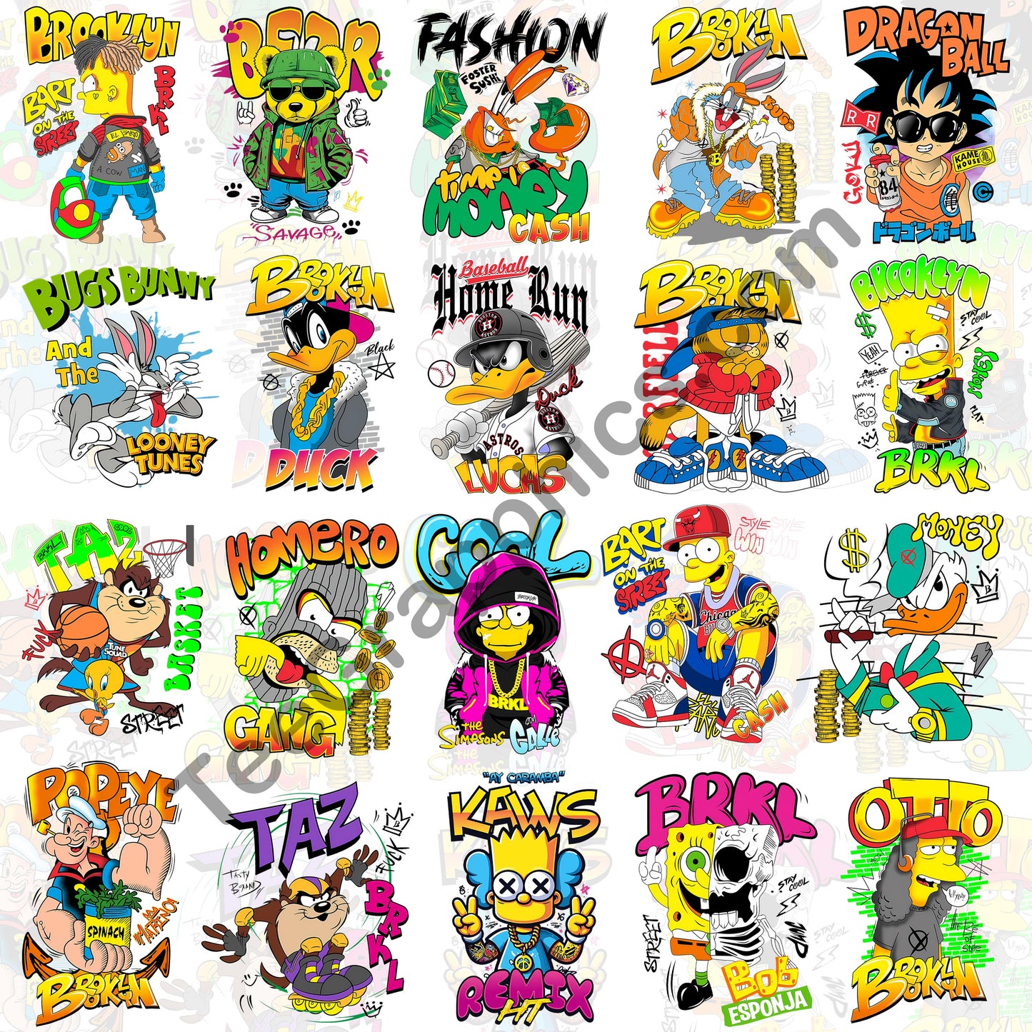 40 Popular Cartoon T Shiirt Designs