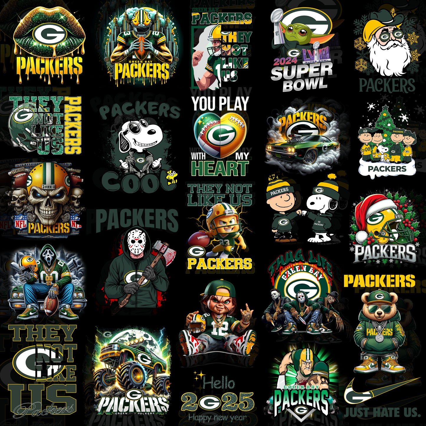 50 Green Bay Packers T Shirt Designs