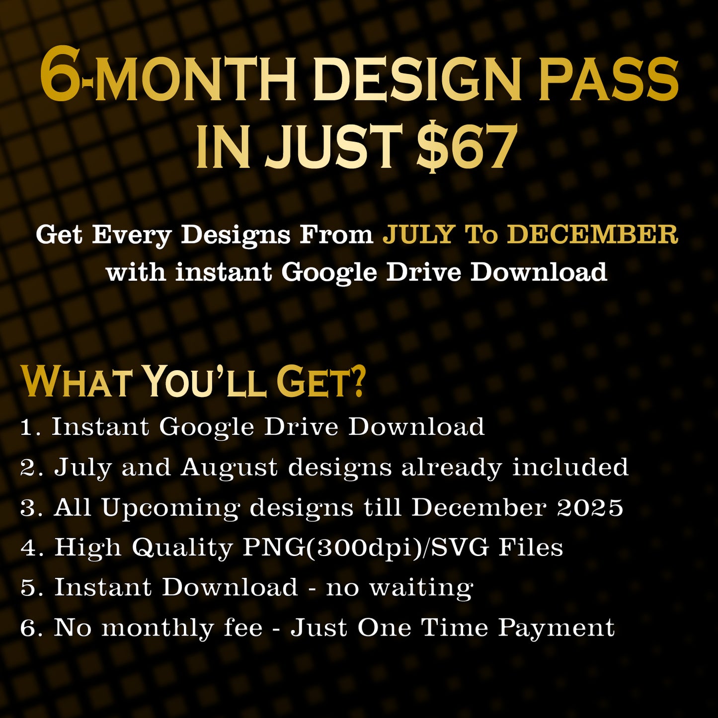 6- MONTH DESIGN PASS In JUST $67