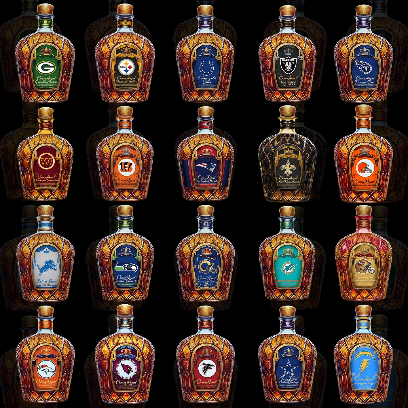 32 NFL Whiskey Bottle T Shirt Deisgns