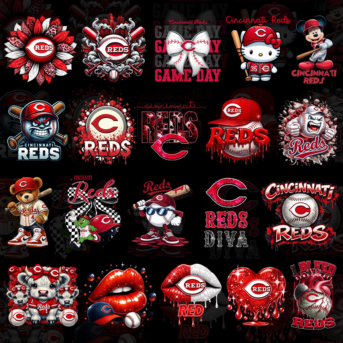 20 Cincinnati Reds T Shirt Designs