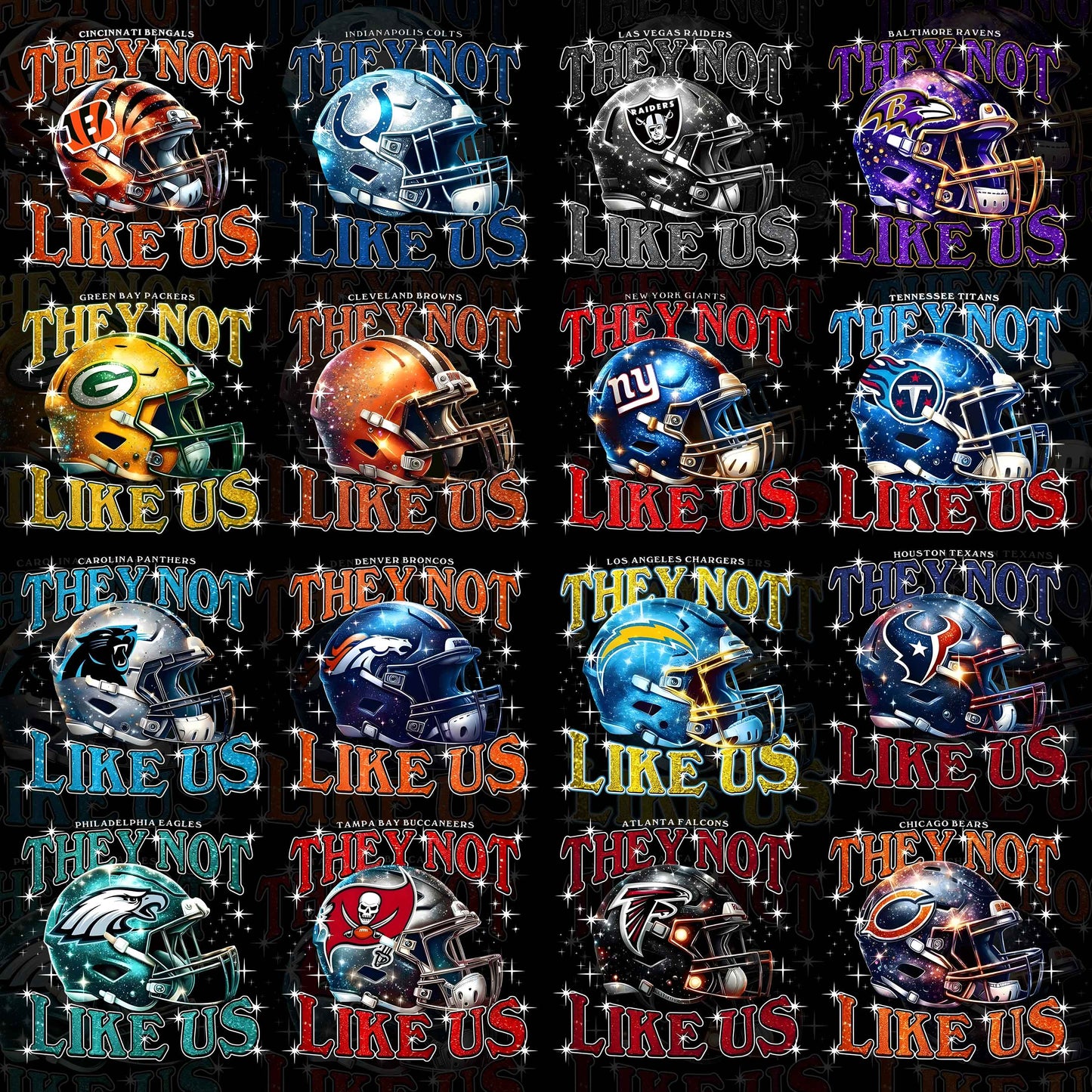 32 NFL Helmet T Shirt Deisgns
