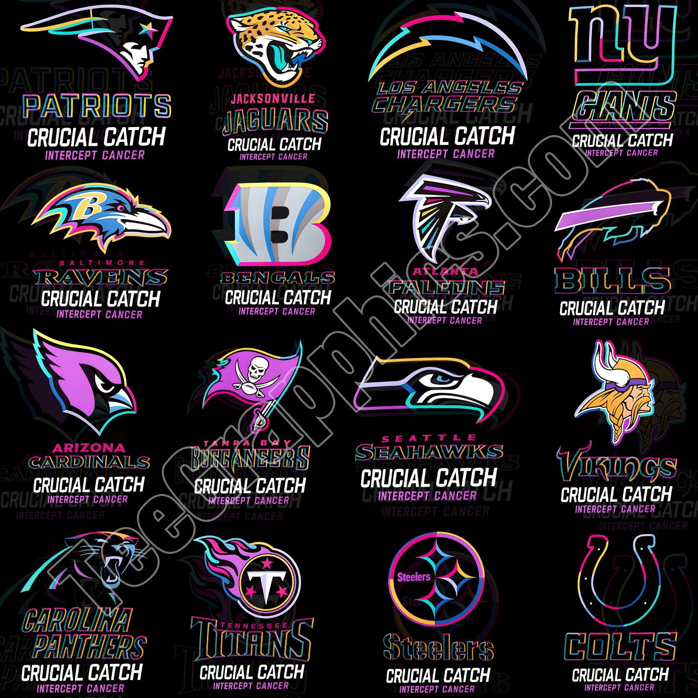 32 NFL Crucial Catch T Shirt Designs