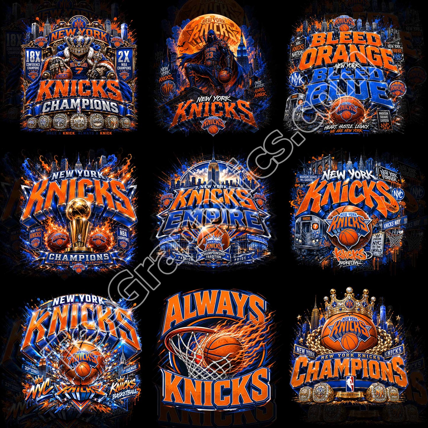 9 Exclusive New York Knicks Designs