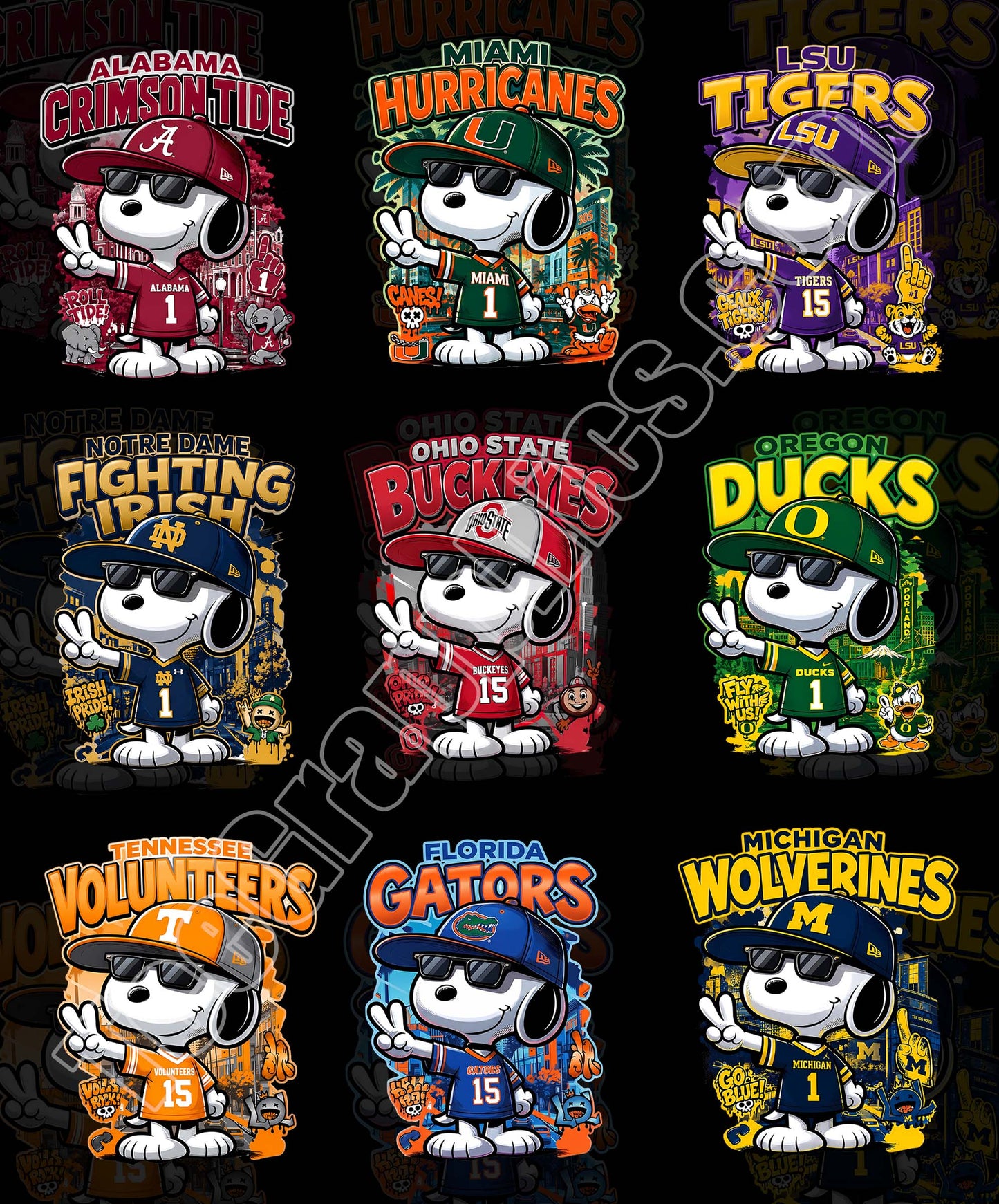 32 Snoopy NFL T Shirt Designs FREE College Teams