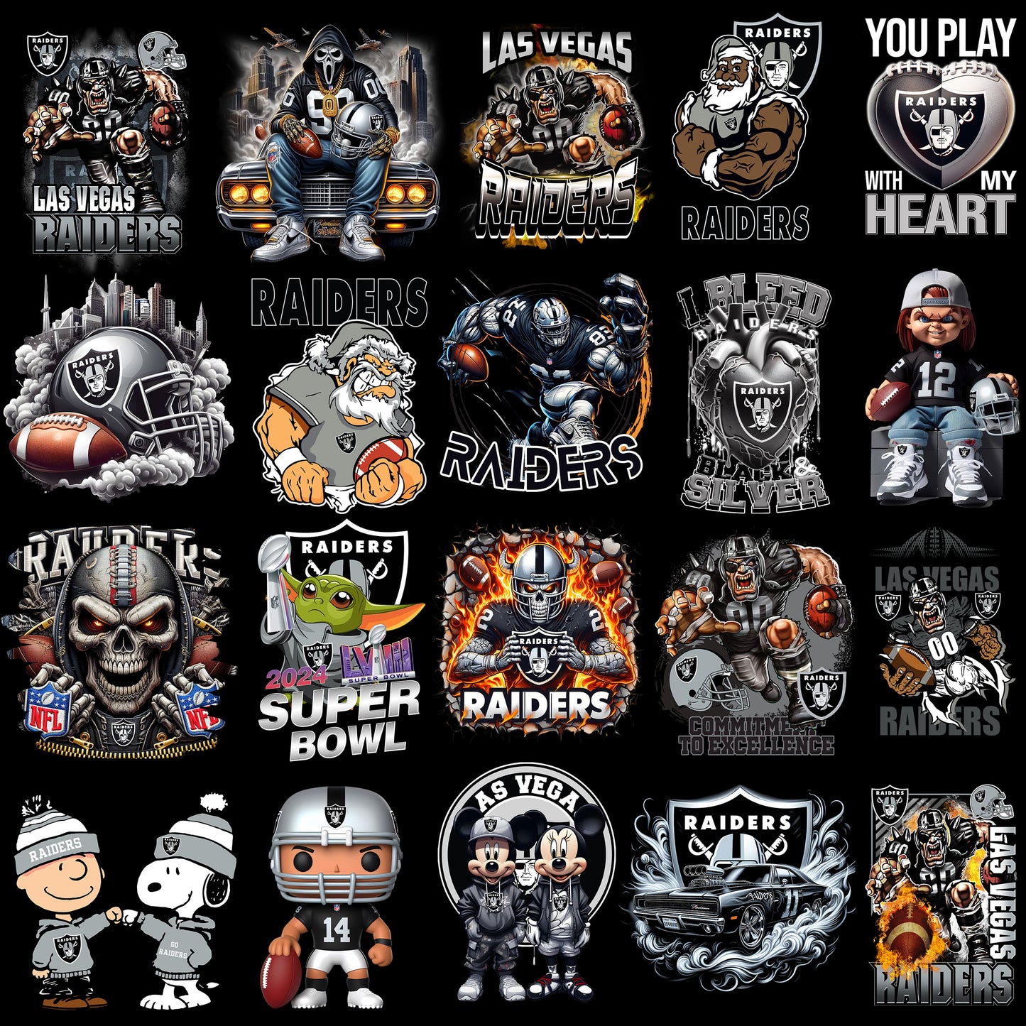 All 32 NFL Teams Designs (50 Bundles)
