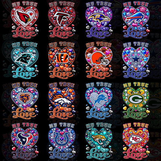 32 True Love NFL T Shirt Designs