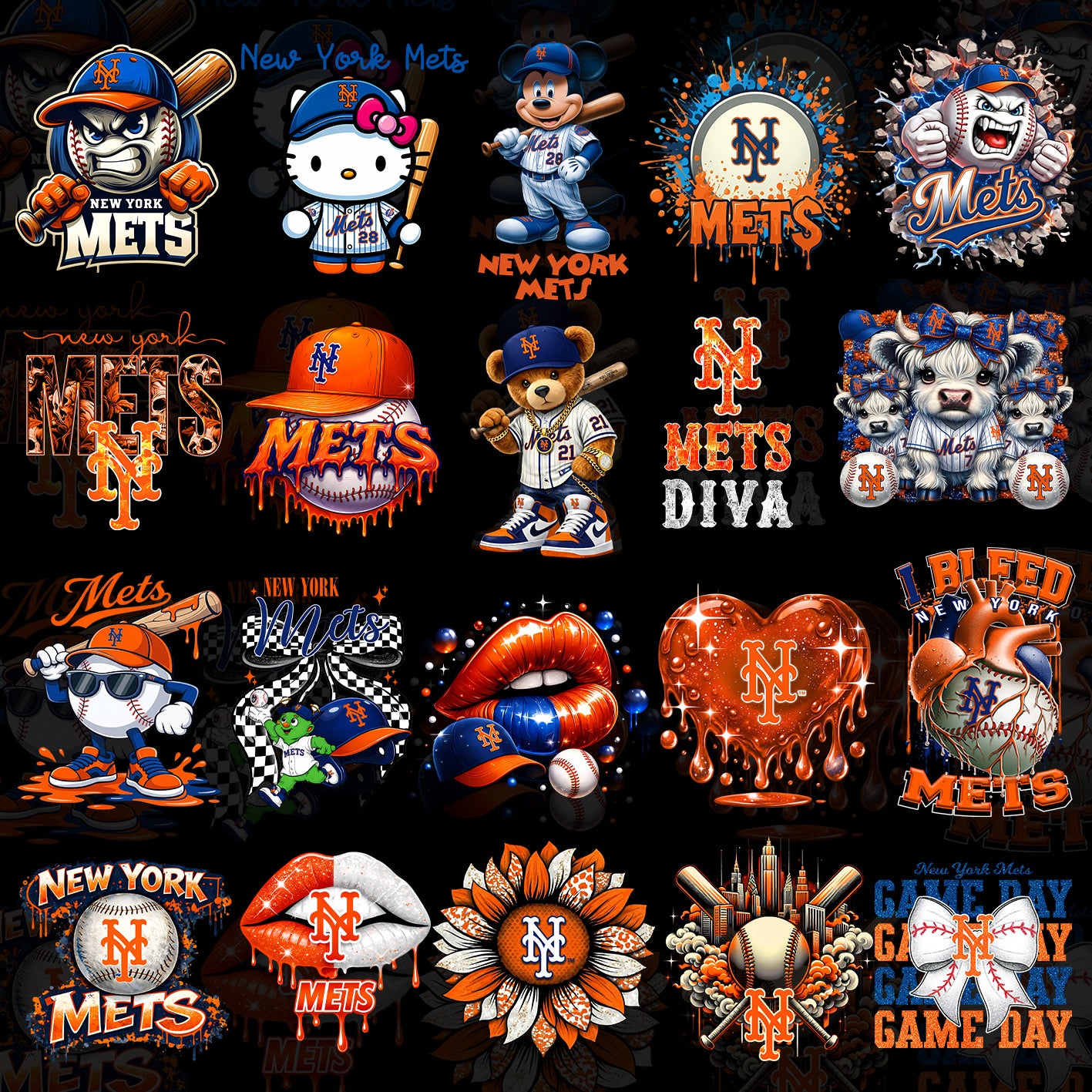 20 New York Mets T Shirt Designs