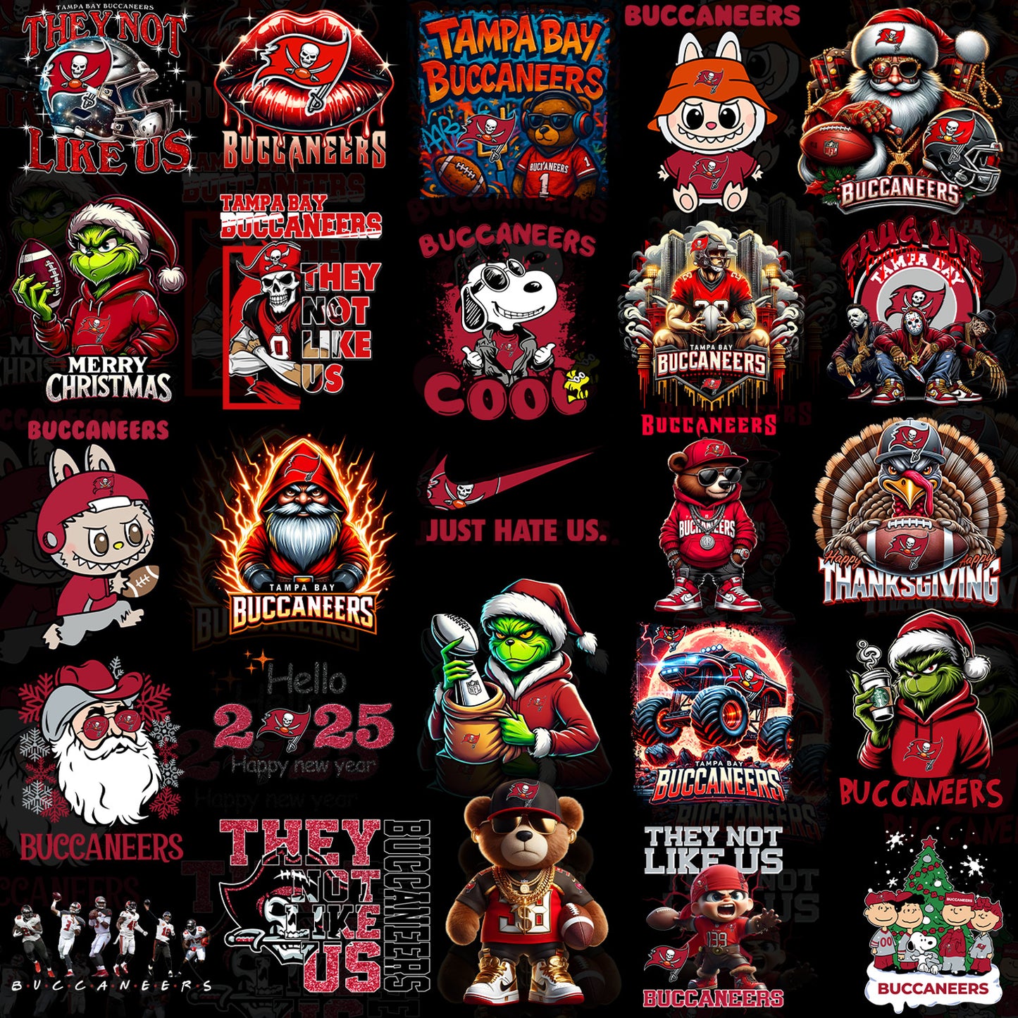 50 Tampa Bay Buccaneers T Shirt Designs