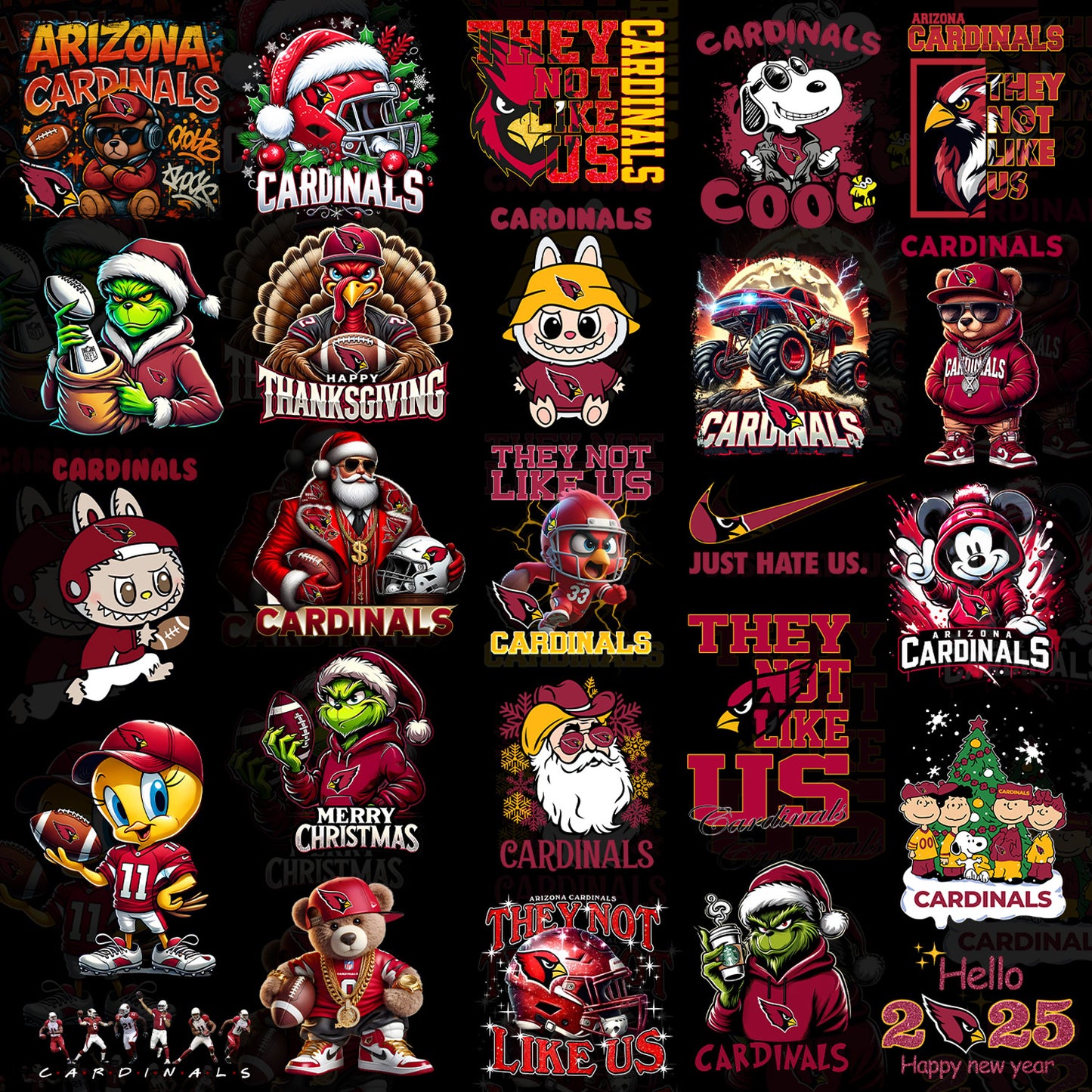 50 Arizona Cardinals T Shirt Designs
