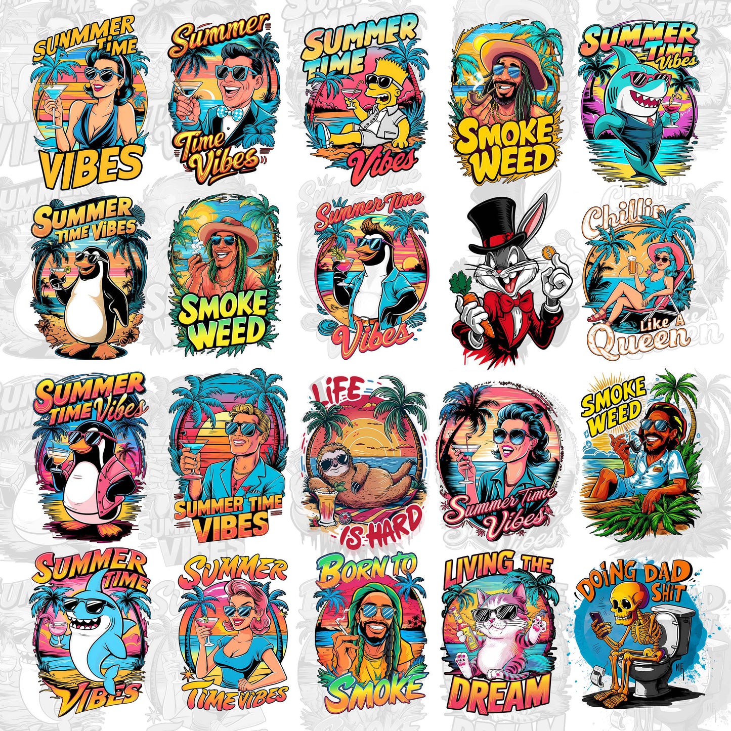25 Summer Season T Shirt Designs