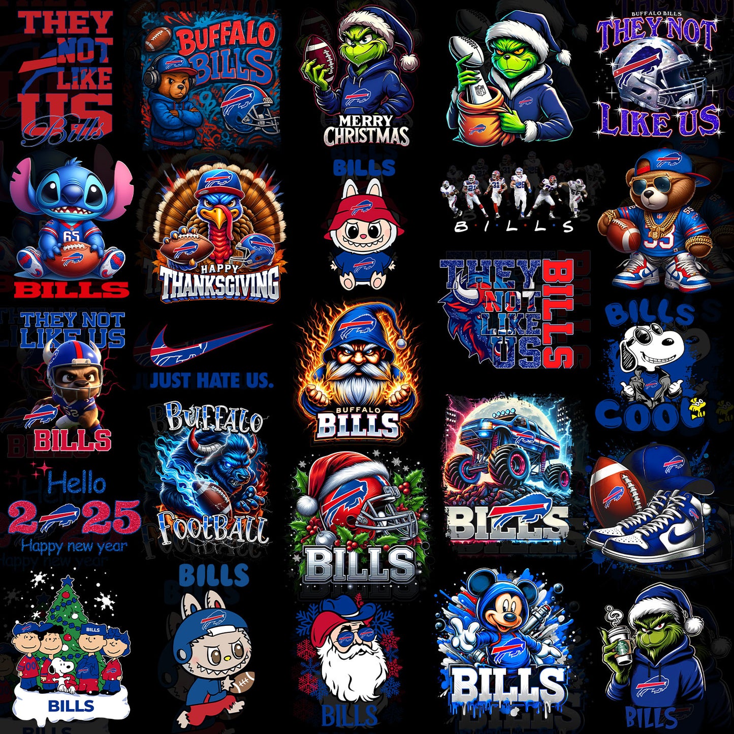 50 Buffalo Bills T Shirt Designs