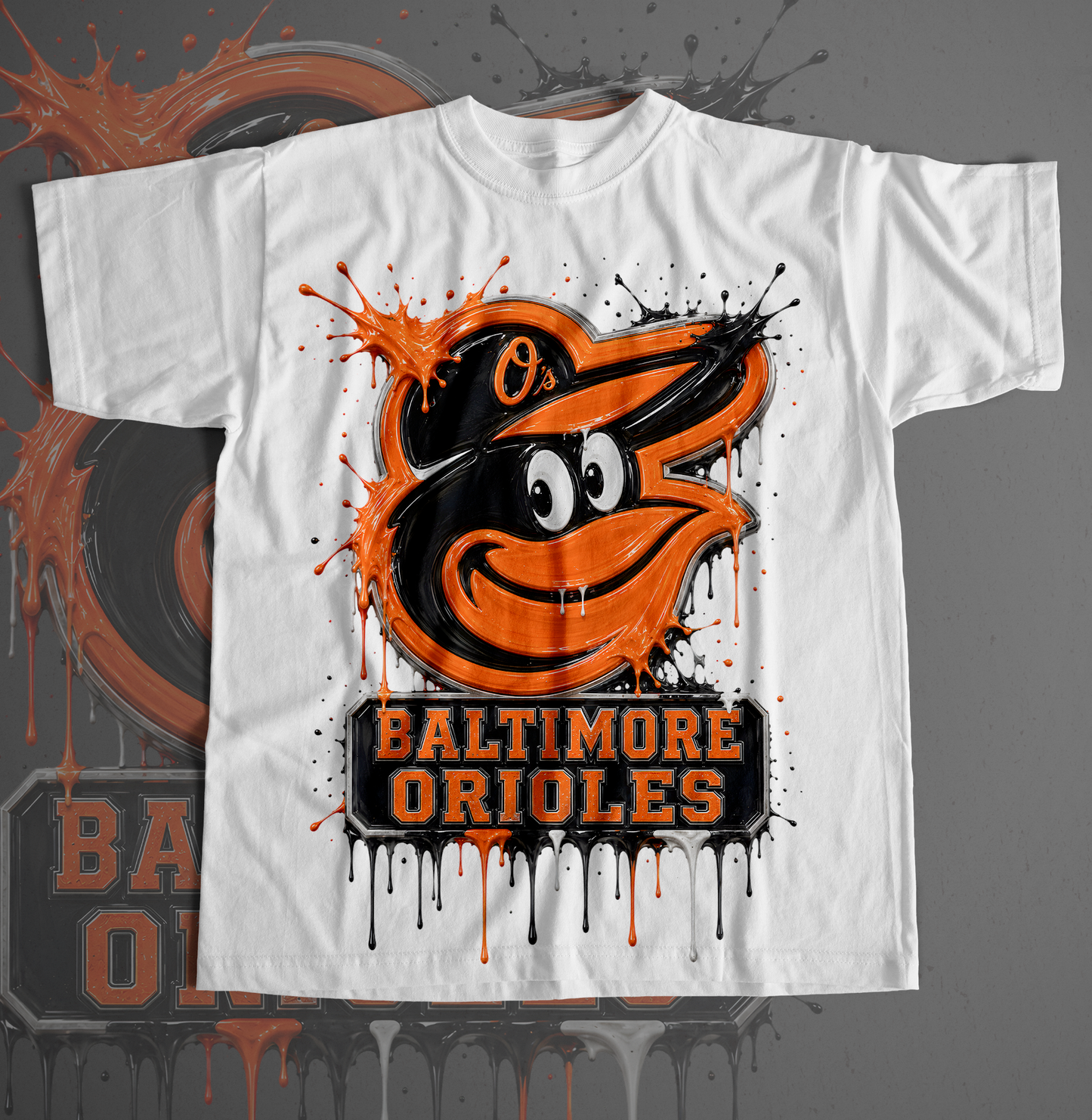 30 MLB Paint Splash T Shirt Designs