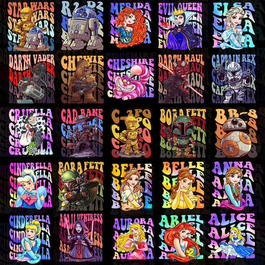 50 Cartoon Wave T Shiirt Designs