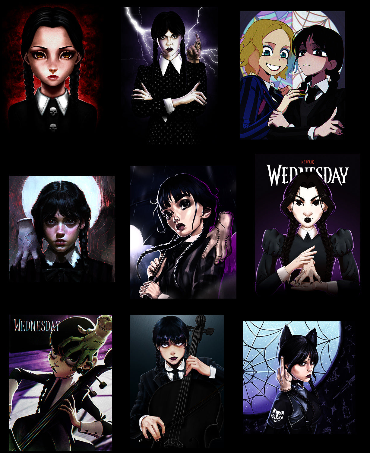 Wednesday Addam T Shirt Desgins