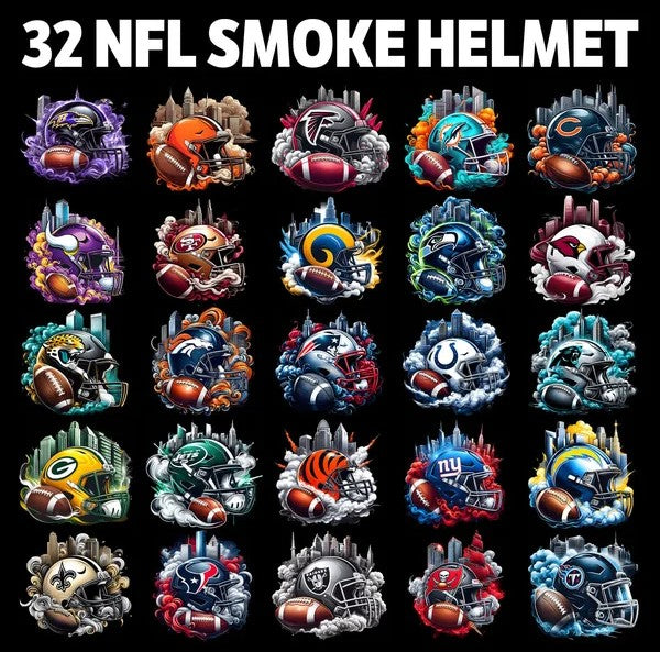 32 NFL Smoke T shirt Designs