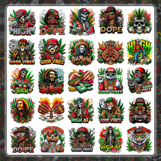 50 Exclusive WEED T Shirt Designs