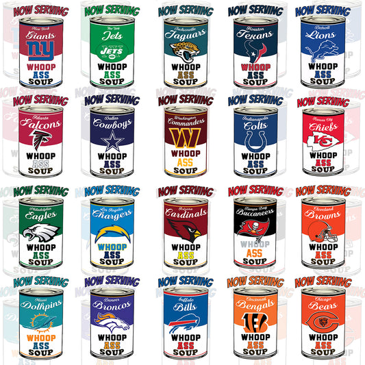 32 NFL Cans T Shirt Designs