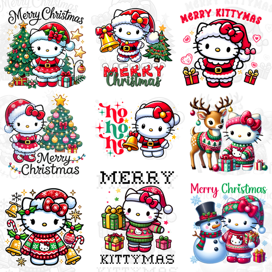 10 Hello Kittty Christmas T Shirt Designs