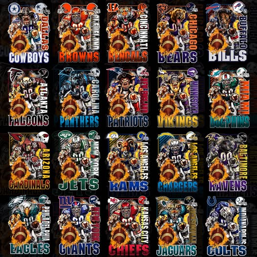 Best Selling NFL T Shirt Designs