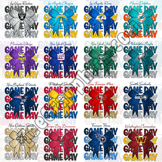 32 Game DAY NFL T Shirt Designs