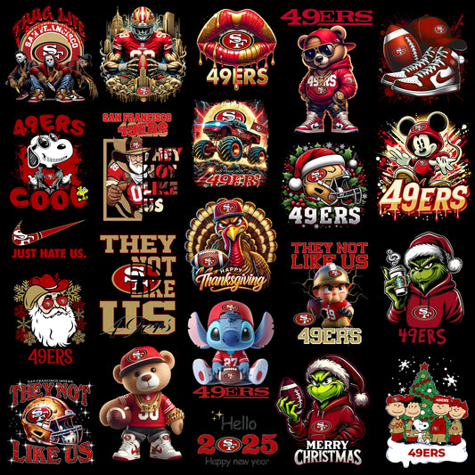 50 San Francisco 49ers T Shirt Designs