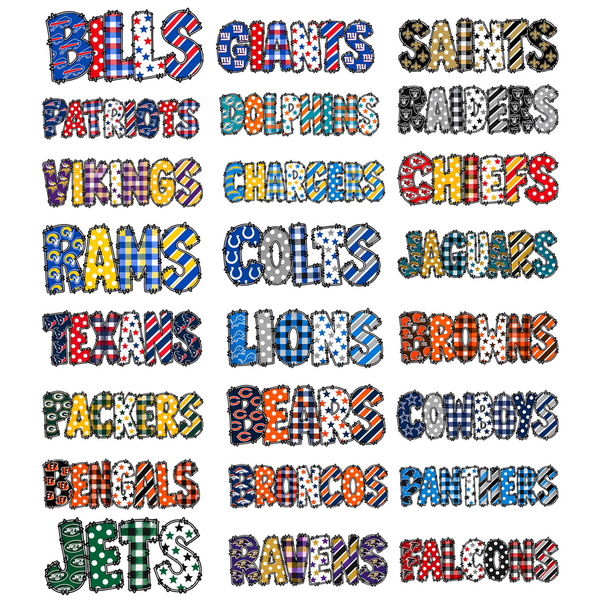 32 Christmas NFL T Shirt Designs, FREE College Teams