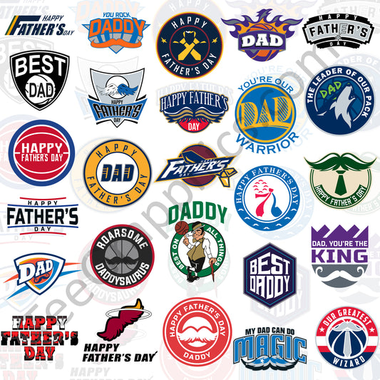 30 Father's Day NBA Designs