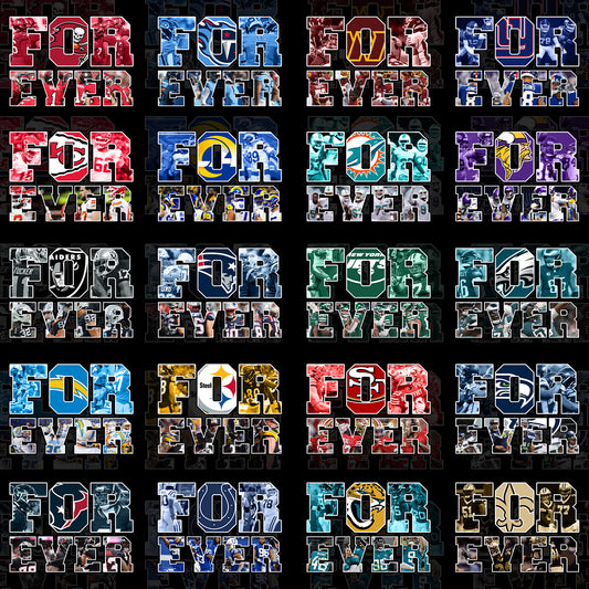 32 Forever NFL T Shirt Designs