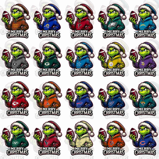 Grinch NFL T Shirt Designs Vol 2 TeeGrapphics