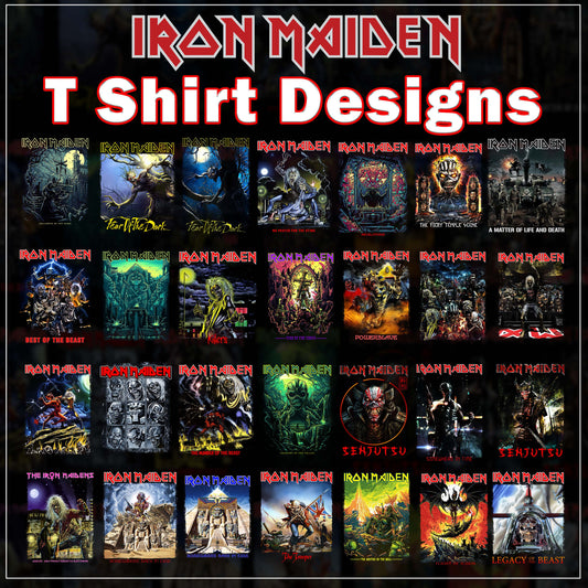 Iron Maiden T Shirt Designs