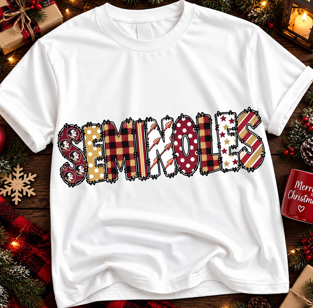 32 Christmas NFL T Shirt Designs, FREE College Teams