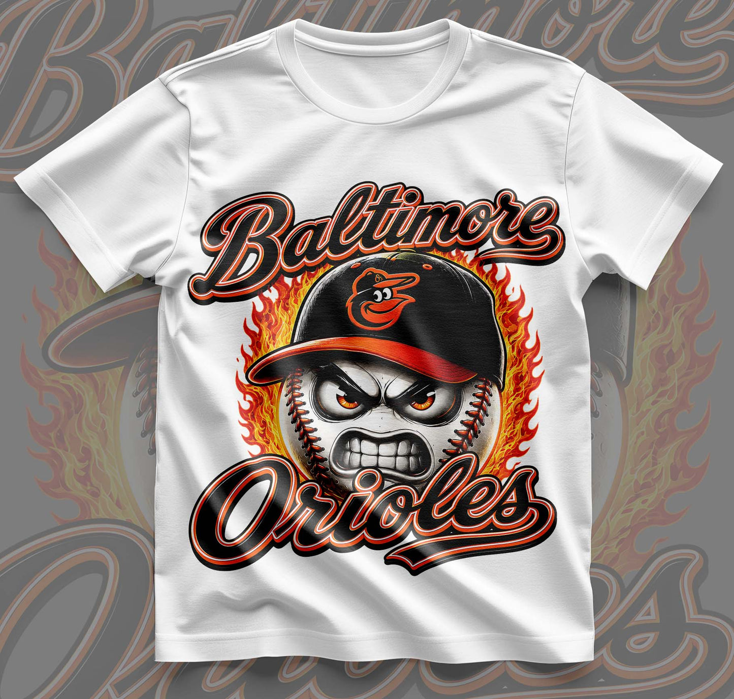 30 MLB Fire Ball T Shirt Designs