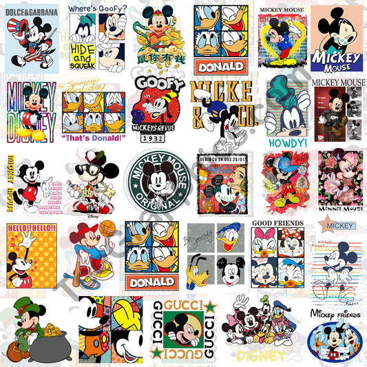 100 Mickey Mouse T Shirt Designs