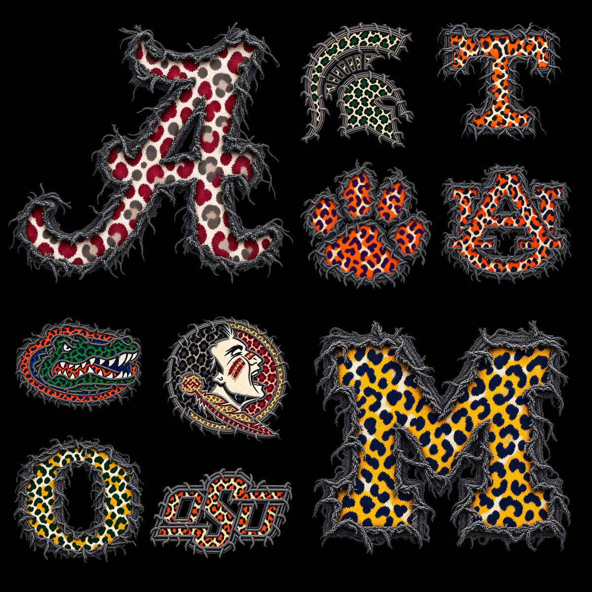 32 NFL Distressed T Shirt Designs+FREE 12 College Designs