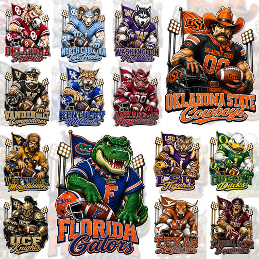 70 Latest College Mascots T Shirt Deisgns