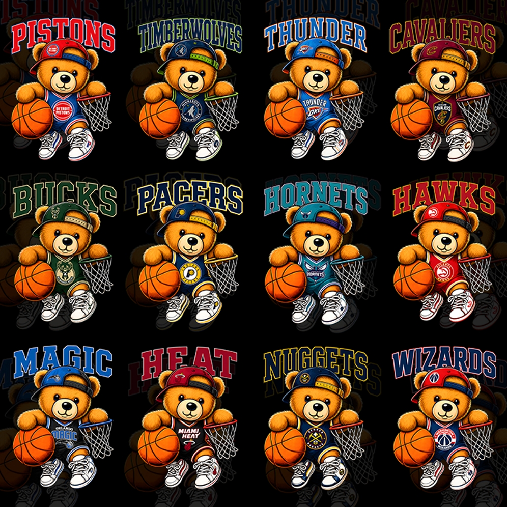 30 Exclusive Teddy NBA T Shirt Designs