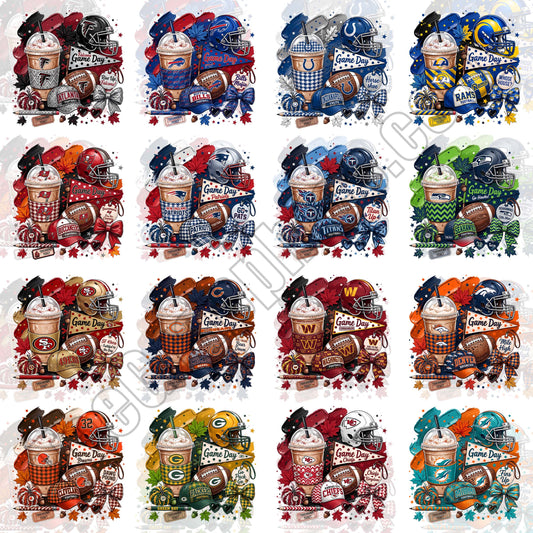 32 Exclusive NFL Designs, FREE College Teams