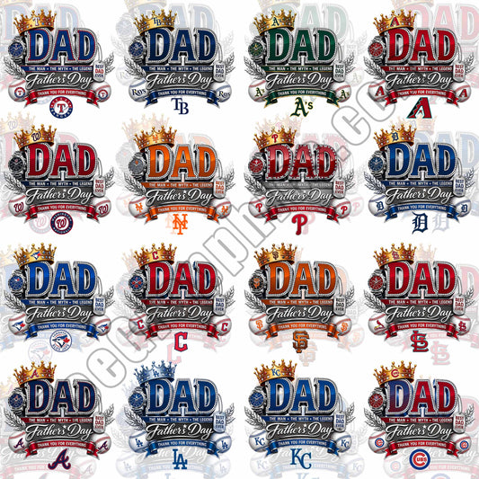 32 Luxury Father's Day MLB T Shirt Designs