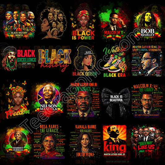 20 Black History T Shirt Designs