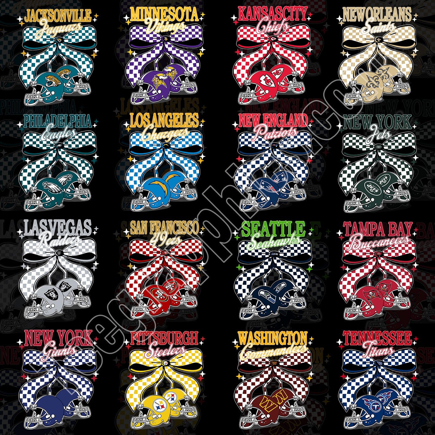 32 New Bow NFL T Shirt Designs