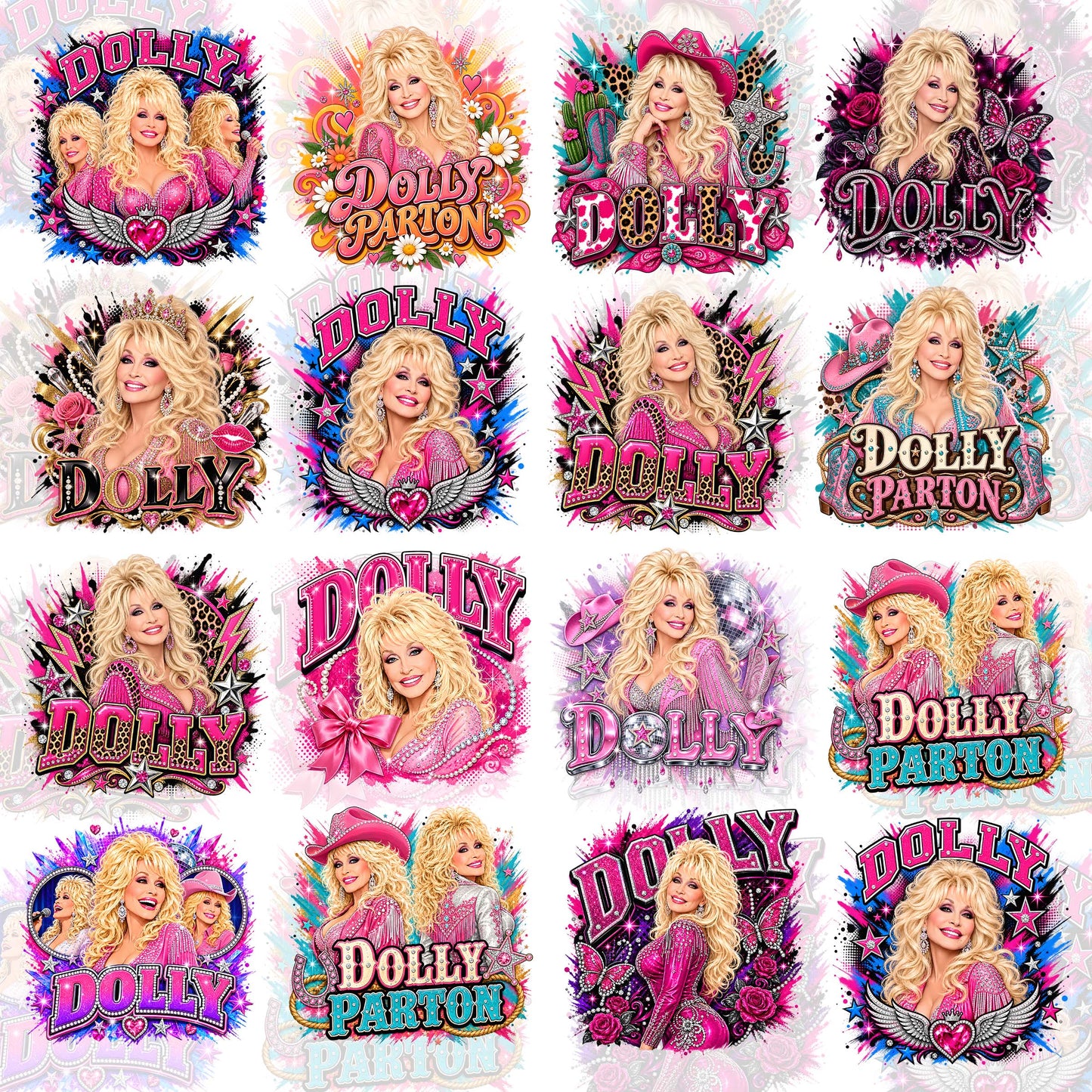 16 Dolly Parton T Shirt Designs