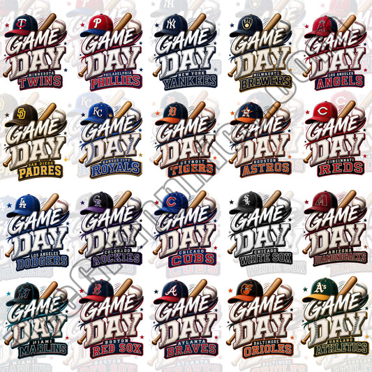 30 MLB Game Day T Shirt Designs