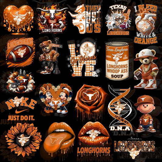 20 Texas Longhorns T Shirt Designs