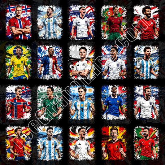 20 Exclusive FIFA 2026 Players Designs